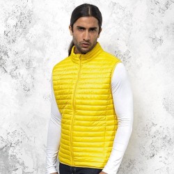 Plain fineline padded gilet 2786 Outer 40gsm, Lining 50gsm, Wadding 250 GSM